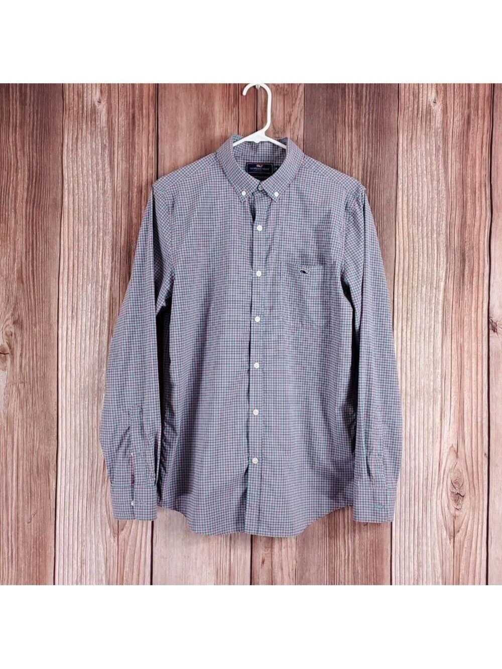 Vineyard Vines Performance Mens Size Medium Slim Fit Tucker Shirt 1W010325